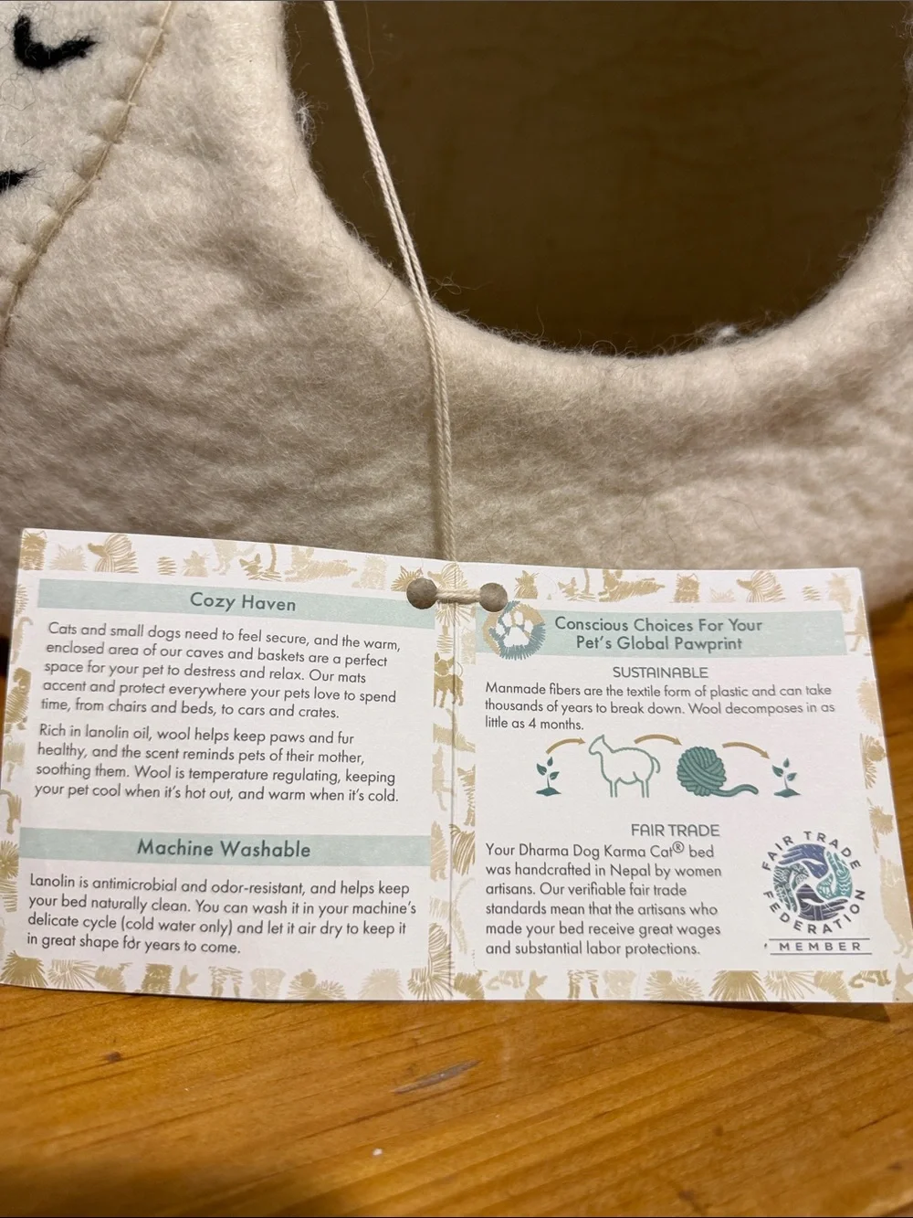 DHARMA dog / KARMA snowy owl pet cave